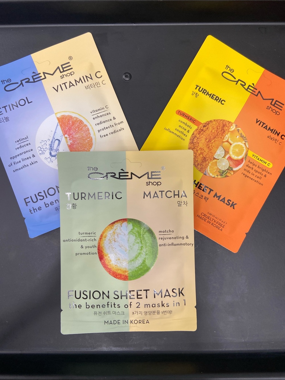 The Crème Shop Fusion Sheet Masks Trio NIP
